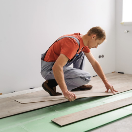 Vinyl Flooring worker Vinyl Flooring worker